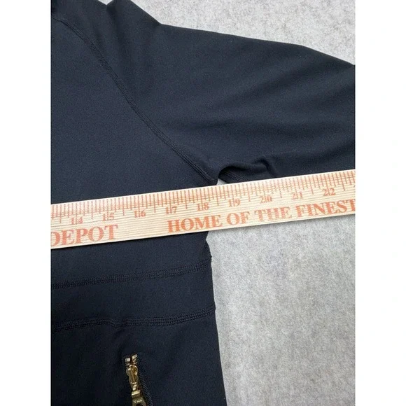 Zyia Active Jacket Full Zip‎ Black Long Sleeve Pockets Athletic Women's X-large - Picture 7 of 8